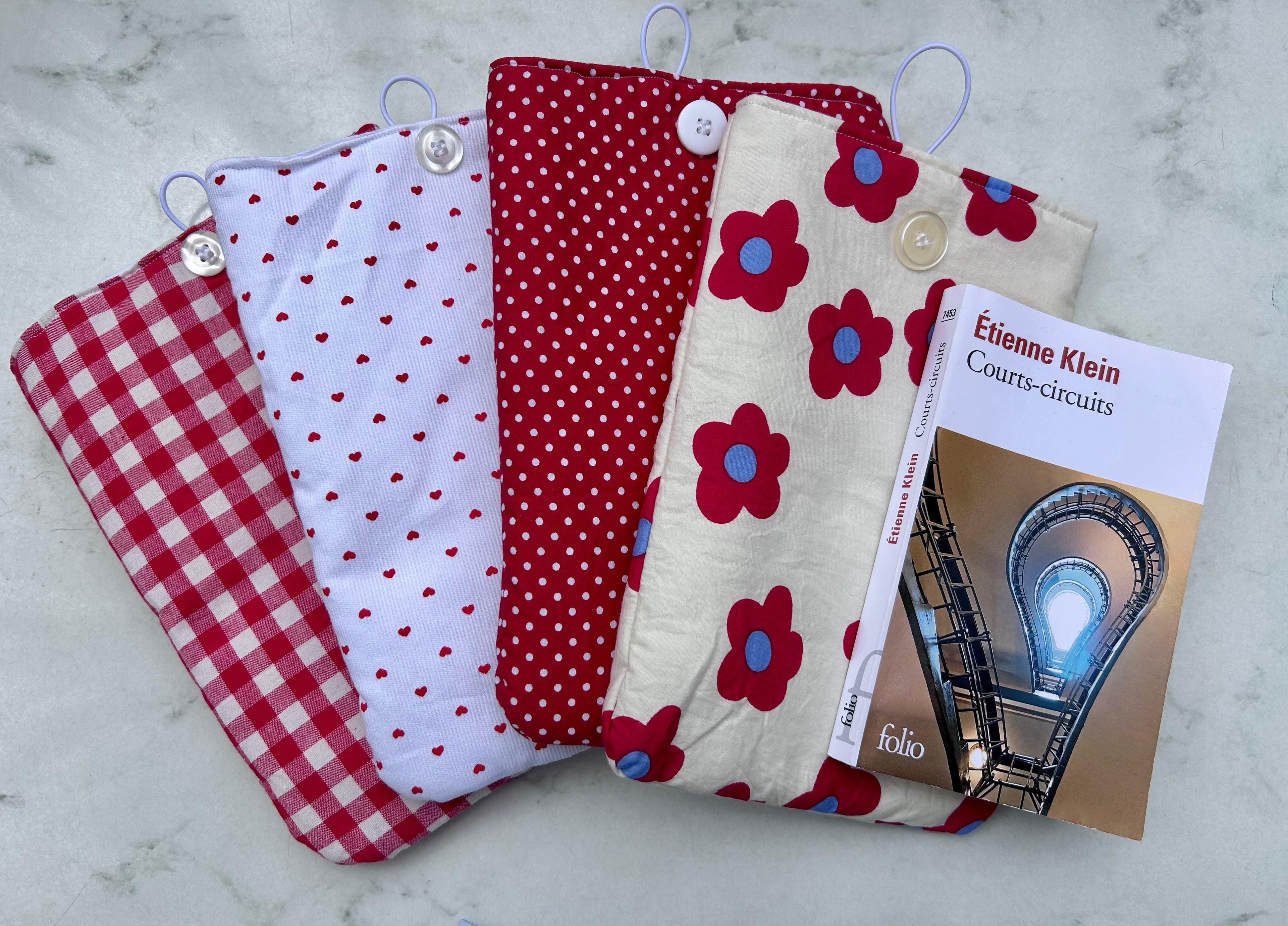 Pochette à liseuse / livre de poche