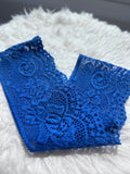 Bandeau dentelle bleu 💙