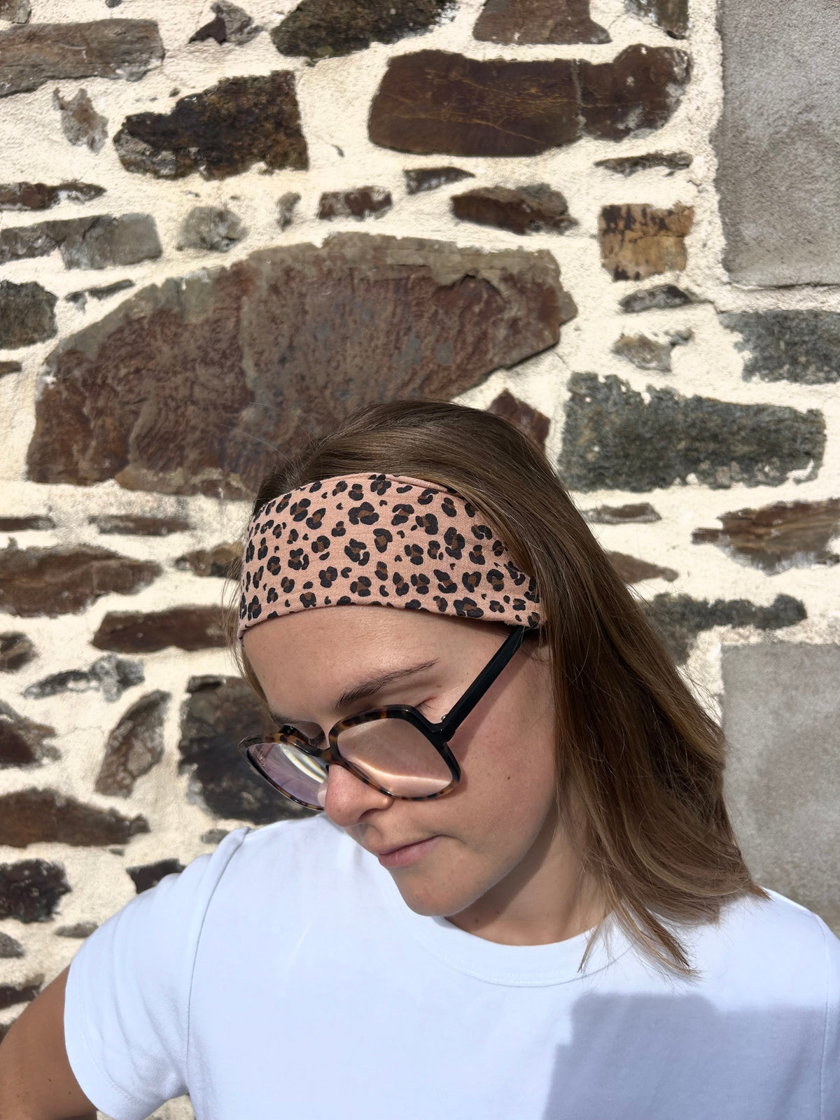Bandeau léopard foncé