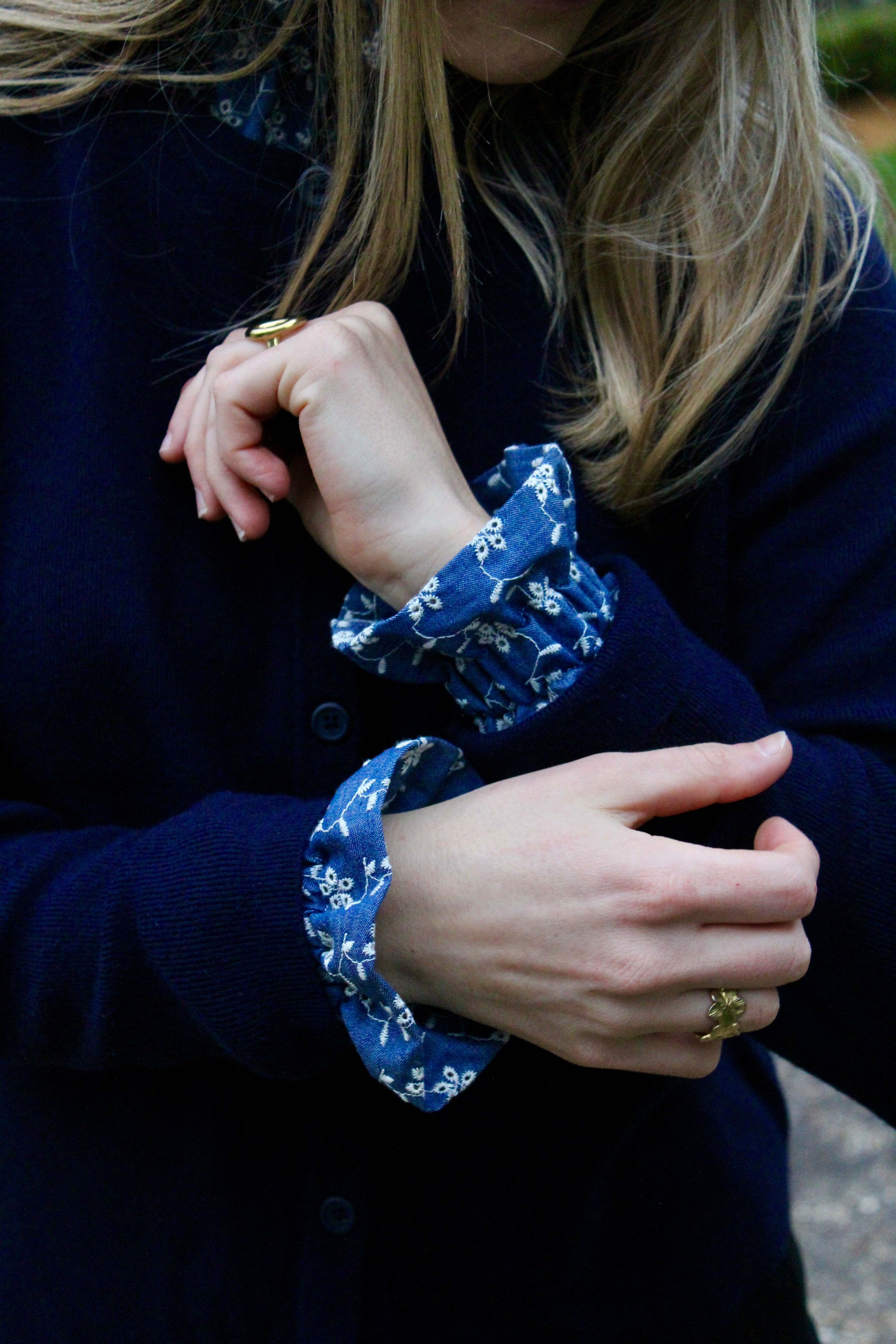 Manchettes victoriennes Jade